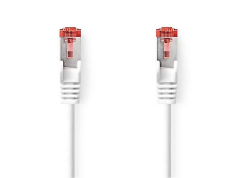 NEDIS Kabel NEDIS Nettverk CAT6 10m hvit (CCGB85221WT100)