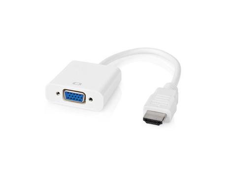 NEDIS Adapter NEDIS HDMI til VGA 0.20m (CCGB34900WT02)