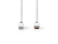 NEDIS Kabel NEDIS USB-C til lightning 1m (CCGW39650WT10)
