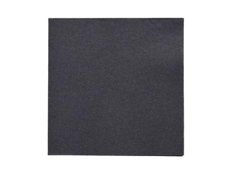 PAPSTAR Serviett DAILY 2L 32x32cm sort (50) (89635)