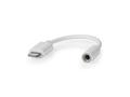 NEDIS Adapter NEDIS  Lightning til 3.5 mm 10cm (CCGB39950WT01)