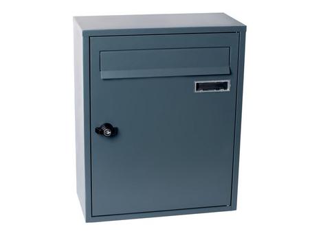 PAVO Postkasse PAVO 15x32, 5x40cm m/lås grå (8032525)