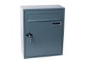 PAVO Postkasse PAVO 15x32, 5x40cm m/lås grå (8032525)