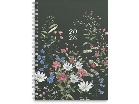 GRIEG Ukekalender GRIEG Multi A5 2026 blomster (98201026)