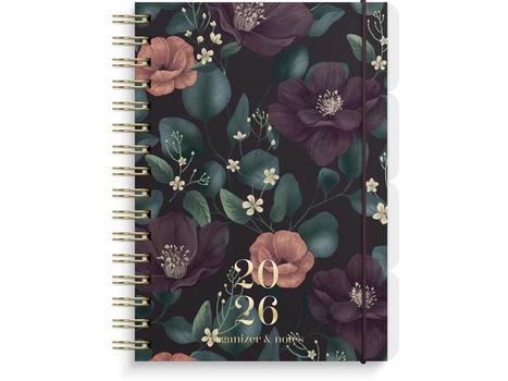 GRIEG Organizer og Notes GRIEG A5 2026 Floral (98181726)