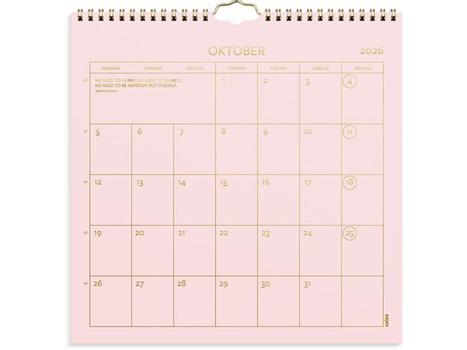 GRIEG Veggkalender GRIEG 2026 Color (98205626)