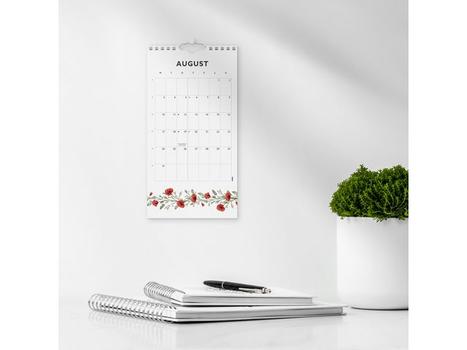 GRIEG Veggkalender GRIEG 2026 Blomster Mini (98206526)