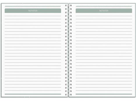 GRIEG Ukekalender GRIEG A5 2026 Få Det Gjort (98200126)