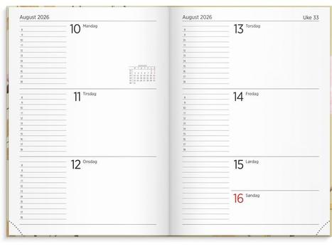 GRIEG Ukekalender GRIEG Leo A5 2026 Romance (98181926)