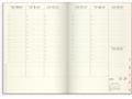 GRIEG Sjefskalender GRIEG A5 imit. 2026 rosa (98182326)