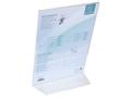 EXACOMPTA Menyholder EXACOMPTA skrå klar A4 (84058D)