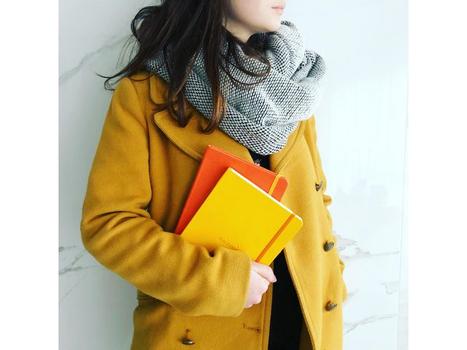 RHODIA Notatbok RHODIA Rhodiarama A5 gul (117416C)