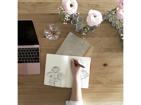 RHODIA Notatbok RHODIA Rhodiarama A5 beige (117405C)