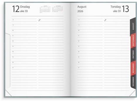 GRIEG Dagbok GRIEG Libra Colore 2026 blå (98186626)