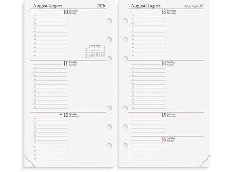 GRIEG Årspakke GRIEG A6 2026 uke (98637026)