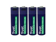 Trust USB-C oppladbare AA-batterier (4) (25631)