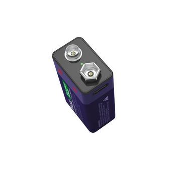 TRUST Batteri TRUST USB-C Oppladbare 9V (25745)