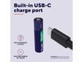 TRUST Batteri TRUST USB-C Oppladbare AAA (4) (25671)