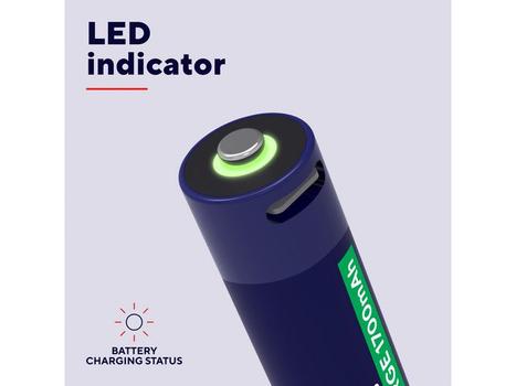 Trust USB-C oppladbare AA-batterier (4) (25631)