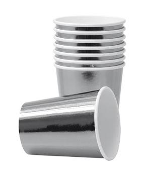 JOKER Pappbeger JOKER 26cl sølv (8) (79061)