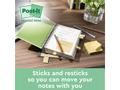 POST-IT Notatblokk POST-IT SSN76x76 resi gul (4) (7100285105*8)