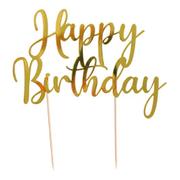 JOKER Kakepynt JOKER Happy Birthday gull