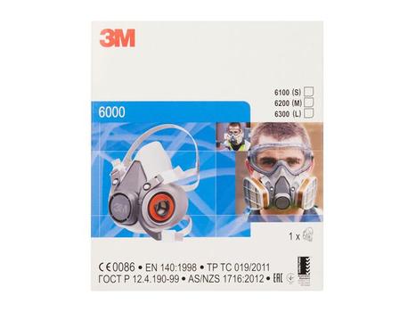 3M HALVMASKE SMALL 6100S (7000146845)