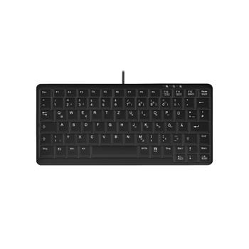 CONTOUR DESIGN INDUSTRY 4.0 MINI NOTEBOOK STYLE KEYBOARD USB BLACK PERP (AK-4100-U-B/GE)