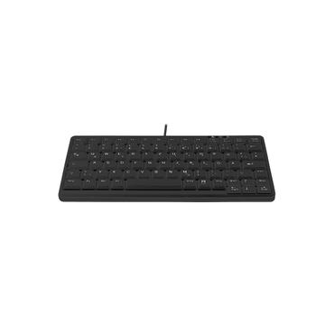 CONTOUR DESIGN INDUSTRY 4.0 MINI NOTEBOOK STYLE KEYBOARD USB BLACK PERP (AK-4100-U-B/GE)