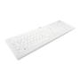 CONTOUR DESIGN AK-C8112 MEDICAL KEYBOARD WL WHITE WRLS (AK-C8112-FU1-W/DE)