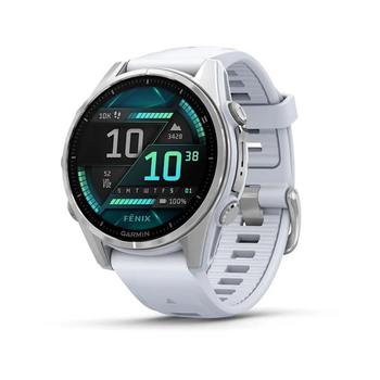 GARMIN fenix 8 43mm Sølv (010-02903-00)