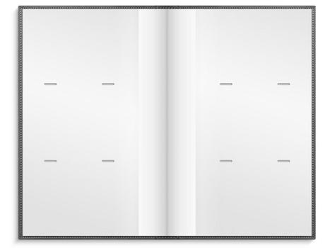 BURDE Fotoalbum BURDE 23,5x37cm grå (92490000)