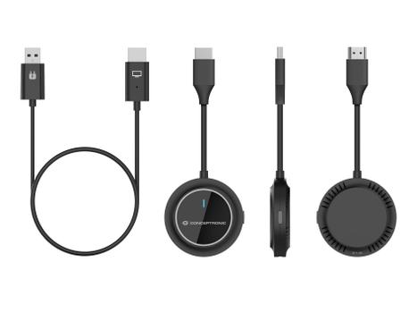 CONCEPTRONIC Wireless Hdmi Extender Kit  (ATHERIC02B)