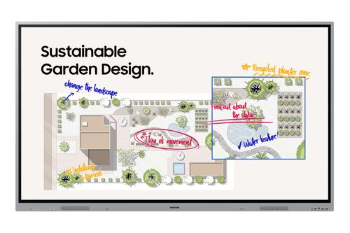 SAMSUNG WEF EBOARD WE86F-X 86IN WITHOUT OS UHD IR TOUCH 3XHDMI U PERP (LH86WEFWLGCXEN)