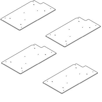 DELL PwrEdge T360 filter media x4 Cust (325-BFWY)