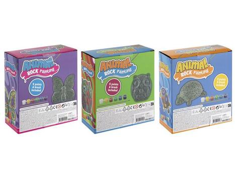 Grafix Hobbysett GRAFIX Rock paining dyr (200065)