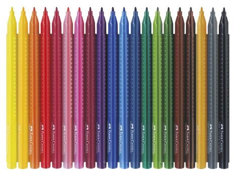 FABER-CASTELL Tusj FABER CASTELL Grip Color Marker(20) (155320)