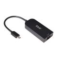 CLUB 3D USB 3.2 Adapter Typ-C zu 2,5 Gigabit Ethernet St./Bu. schwarz CAC-1520