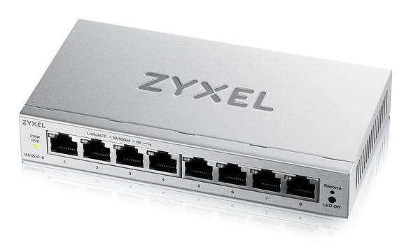 ZYXEL GS1200-8 v3, 8 Port Gigabit  (GS1200-8V3-EU0101F)