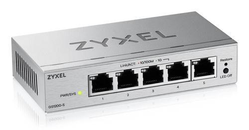ZYXEL GS1200-5 v3, 5 Port Gigabit   (GS1200-5V3-EU0101F)
