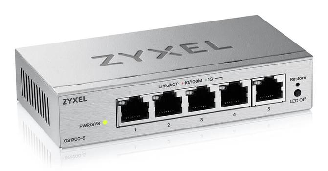ZYXEL GS1200-5 v3, 5 Port Gigabit   (GS1200-5V3-EU0101F)
