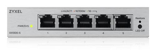 ZYXEL GS1200-5 v3, 5 Port Gigabit   (GS1200-5V3-EU0101F)