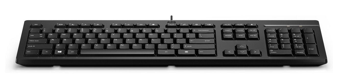 HP 125 USB Wired Keyboard (266C9A6#ABH)