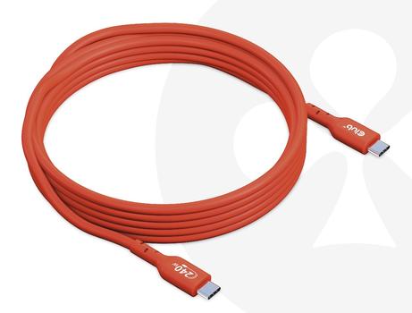 CLUB 3D USB2 Type-C Bi-Directional USB-IF Certified Cable Data 480Mb PD 240W 48V/5A EPR M/M 4m/13.13 ft (CAC-1515)
