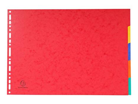 EXACOMPTA Skilleblad EXACOMPTA A3 landskap 5-delt (2905E)