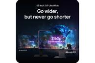 LG 45" UltraGear OLED GX9 21:9 5K2K (5120x2160),  Curved 800R, 0.03ms, 165Hz, DisplayPort 2.1 (45GX950A-B)