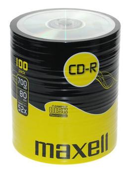 MAXELL Cd-R 80Xl 52X 100 Pack 700 Mb  (MX624037)