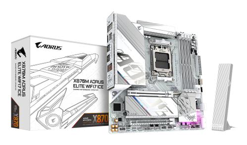 GIGABYTE X870M Aorus Elite Wifi7 Ice  (X870M A ELITE WF7 ICE)