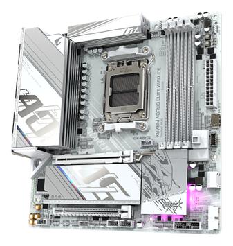 Gigabyte X870M Aorus Elite Wifi7 Ice  (X870M A ELITE WF7 ICE)