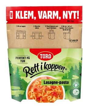 TORO Lasagnepasta TORO Rett i koppen (157996*10)